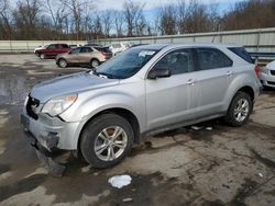 Salvage cars for sale from Copart Ellwood City, PA: 2013 Chevrolet Equinox LS