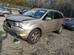 Acura salvage cars for sale: 2007 Acura MDX Technology