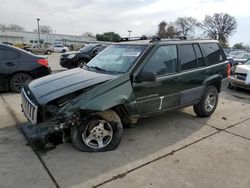 Salvage cars for sale from Copart Sacramento, CA: 1997 Jeep Grand Cherokee Laredo