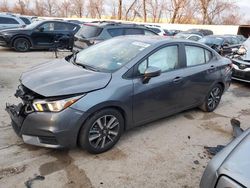 Salvage cars for sale from Copart Bridgeton, MO: 2021 Nissan Versa SV