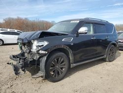 Salvage cars for sale at Conway, AR auction: 2017 Nissan Armada Platinum