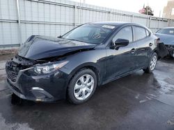 Mazda 3 Sport salvage cars for sale: 2015 Mazda 3 Sport