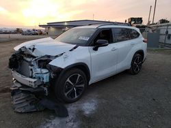 Toyota Highlander Vehiculos salvage en venta: 2022 Toyota Highlander XSE