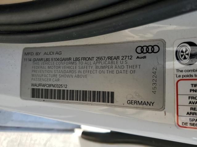 2015 Audi A6 Premium