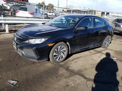 Salvage cars for sale from Copart Denver, CO: 2018 Honda Civic LX