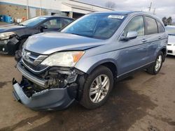 Salvage cars for sale at New Britain, CT auction: 2010 Honda CR-V EXL
