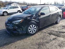 Salvage cars for sale from Copart York Haven, PA: 2016 Toyota Corolla L