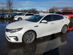 Salvage cars for sale at Woodburn, OR auction: 2019 KIA Optima LX