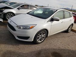 Salvage cars for sale from Copart Tucson, AZ: 2015 Ford Focus SE