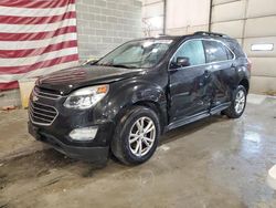 Salvage cars for sale from Copart Columbia, MO: 2017 Chevrolet Equinox LT