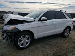 Salvage cars for sale from Copart Spartanburg, SC: 2015 Mercedes-Benz ML 350 4matic