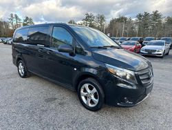 Salvage cars for sale at North Billerica, MA auction: 2017 Mercedes-Benz Metris