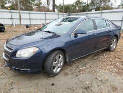 Chevrolet Malibu 1LT salvage cars for sale: 2010 Chevrolet Malibu 1LT