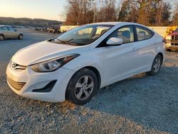 Salvage cars for sale from Copart Concord, NC: 2015 Hyundai Elantra SE