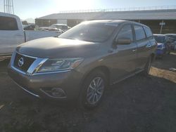 Salvage cars for sale from Copart Phoenix, AZ: 2014 Nissan Pathfinder S