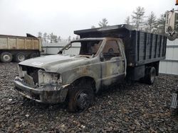 Salvage trucks for sale at Windham, ME auction: 2004 Ford F450 Super Duty