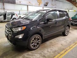 Vehiculos salvage en venta de Copart Mocksville, NC: 2020 Ford Ecosport Titanium