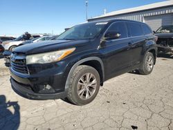 Toyota salvage cars for sale: 2015 Toyota Highlander LE