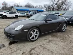 Salvage cars for sale at Wichita, KS auction: 2008 Porsche Cayman