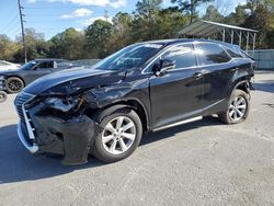 Salvage cars for sale at Savannah, GA auction: 2017 Lexus RX 350 Base