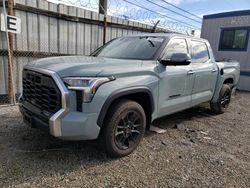Salvage cars for sale at Los Angeles, CA auction: 2022 Toyota Tundra Crewmax Limited