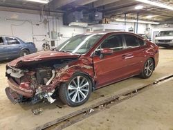 Salvage cars for sale at Wheeling, IL auction: 2015 Subaru Legacy 2.5I Limited