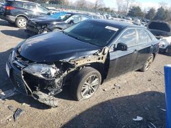 Salvage cars for sale at Madisonville, TN auction: 2017 Toyota Camry LE