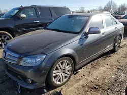 Mercedes-Benz c 300 4matic salvage cars for sale: 2008 Mercedes-Benz C 300 4matic