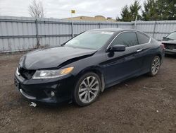 Salvage cars for sale from Copart Ontario Auction, ON: 2014 Honda Accord EXL