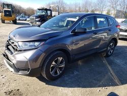 Salvage cars for sale at North Billerica, MA auction: 2018 Honda CR-V LX