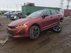 Salvage cars for sale from Copart Elgin, IL: 2021 KIA K5 GT Line
