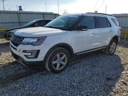 Salvage SUVs for sale at auction: 2016 Ford Explorer XLT