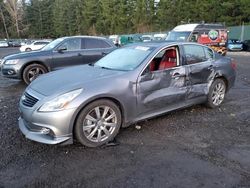 Infiniti G37 salvage cars for sale: 2010 Infiniti G37 Base