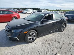 Salvage cars for sale at West Palm Beach, FL auction: 2020 Honda Civic LX