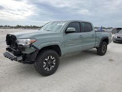 Toyota salvage cars for sale: 2022 Toyota Tacoma Double Cab