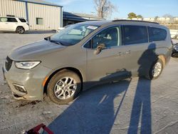 Salvage cars for sale at Tulsa, OK auction: 2022 Chrysler Pacifica Touring L