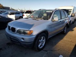 BMW X5 3.0I salvage cars for sale: 2001 BMW X5 3.0I