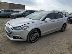 Salvage cars for sale at Kansas City, KS auction: 2015 Ford Fusion Titanium