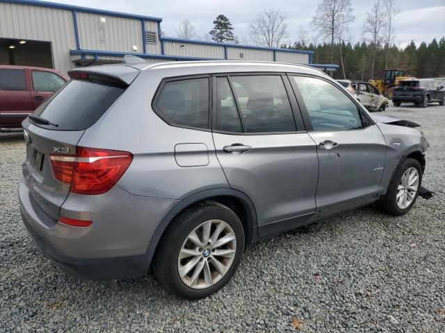 2017 BMW X3 SDRIVE28I