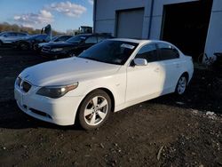 BMW 5 Series salvage cars for sale: 2007 BMW 525 XI