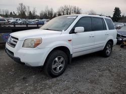 Honda Pilot salvage cars for sale: 2007 Honda Pilot EXL