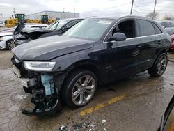 Salvage cars for sale at Chicago Heights, IL auction: 2015 Audi Q3 Prestige
