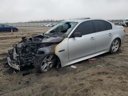 Salvage cars for sale at Fresno, CA auction: 2008 BMW 535 I