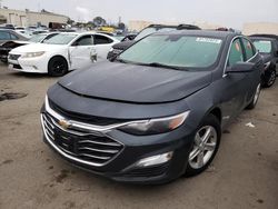 Chevrolet Malibu LS salvage cars for sale: 2019 Chevrolet Malibu LS