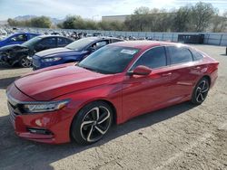 Salvage cars for sale from Copart Las Vegas, NV: 2018 Honda Accord Sport