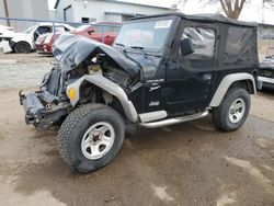 Vehiculos salvage en venta de Copart Albuquerque, NM: 2001 Jeep Wrangler / TJ Sport