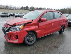 Salvage cars for sale at Exeter, RI auction: 2023 Mitsubishi Mirage G4 ES