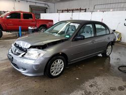 Honda salvage cars for sale: 2004 Honda Civic LX