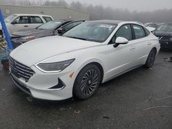 Salvage cars for sale from Copart Exeter, RI: 2022 Hyundai Sonata Hybrid