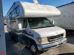 Salvage trucks for sale at Sun Valley, CA auction: 1999 Itasca 1999 Ford Econoline E450 Super Duty Cutaway Van RV